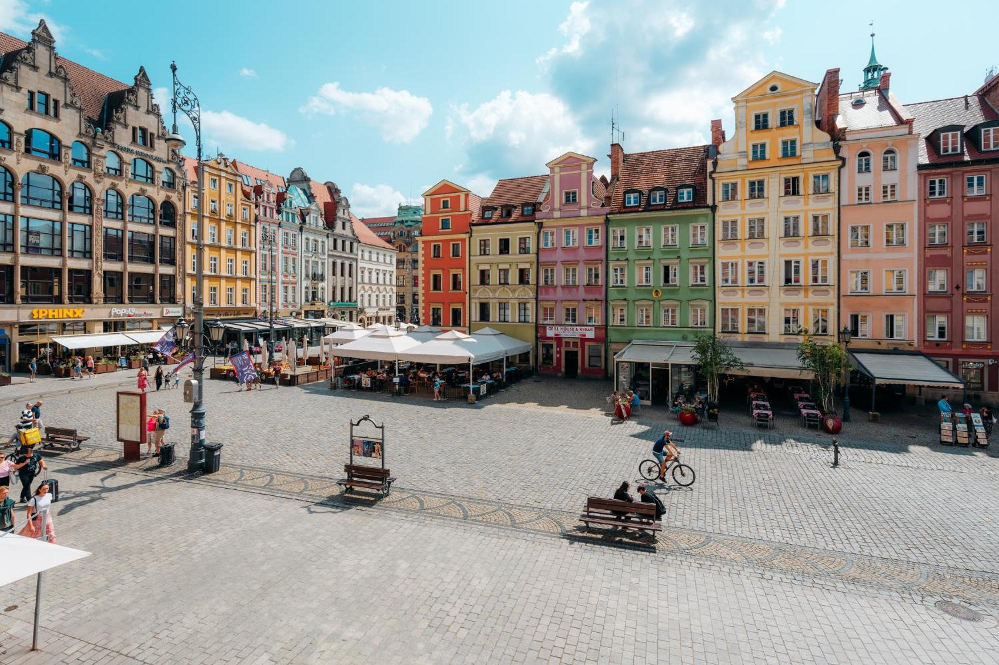 Neatspace - Apartament Z Widokiem Na Rynek Lägenhet Wrocław Exteriör bild